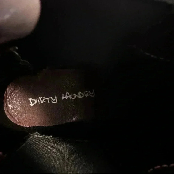 Dirty Laundry Red Leather Boots - Picture 9 of 10